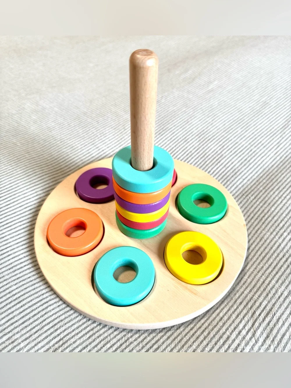 LOVEVERY Flexible Wooden Stacker - Like New!